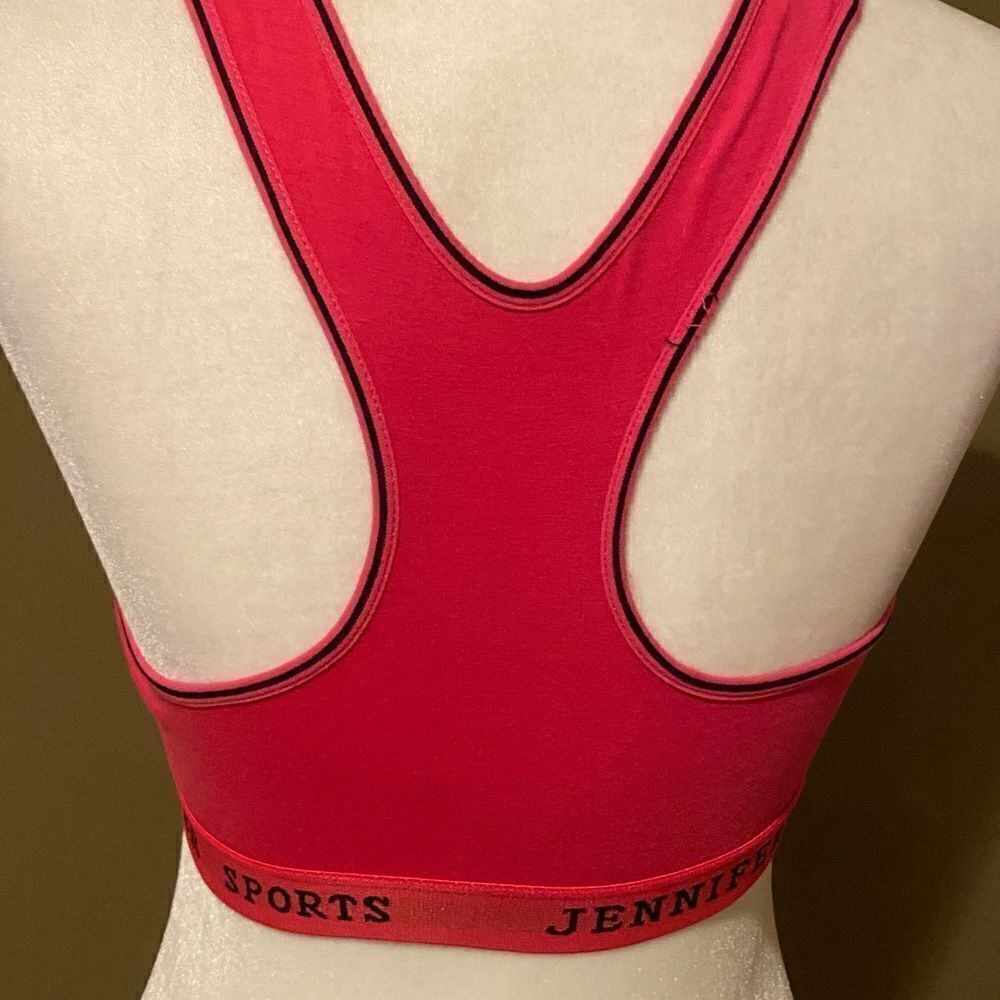 Jennifer Sport Pink Racerback Sports Bra Size 38C - Picture 5 of 5